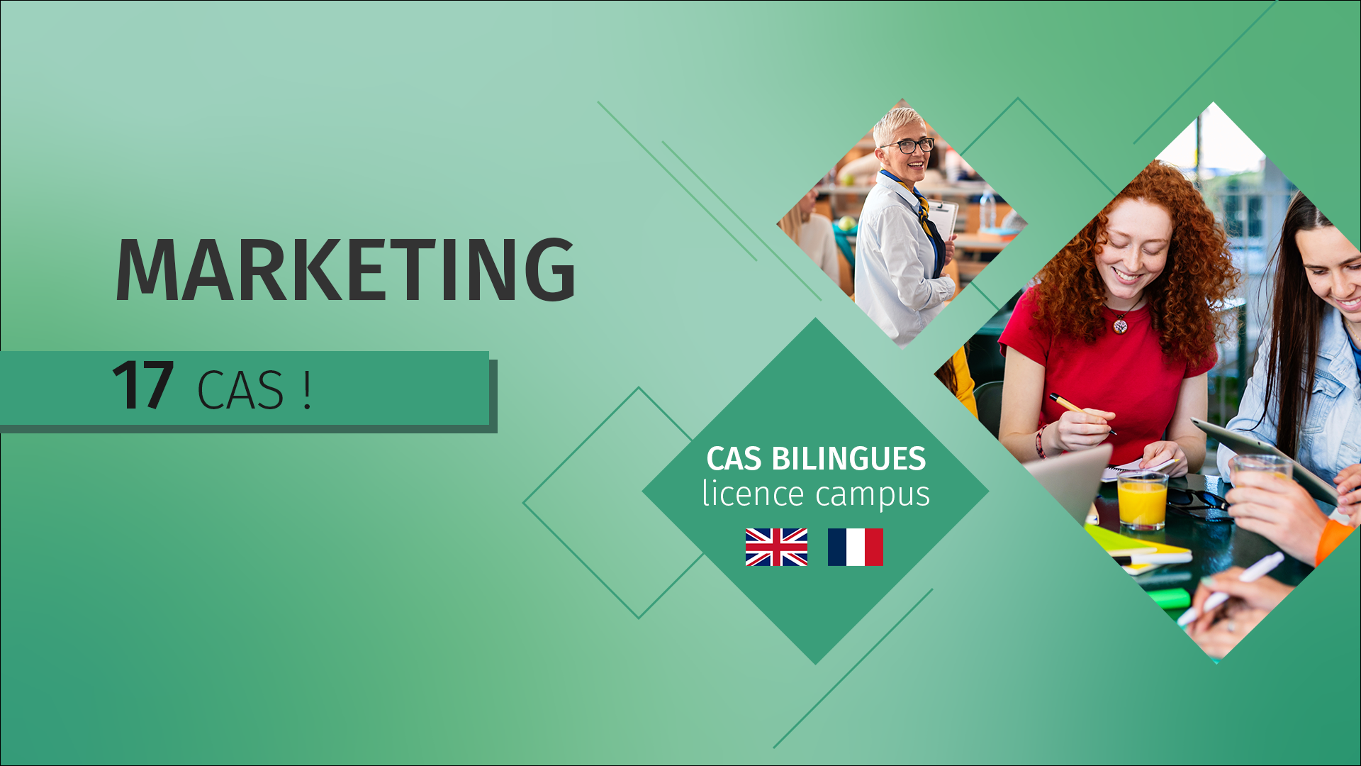 17 cas en marketing